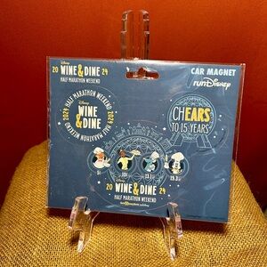 *NEW* RunDisney Wine & Dine Half Marathon Weekend 2024 Car Magnet